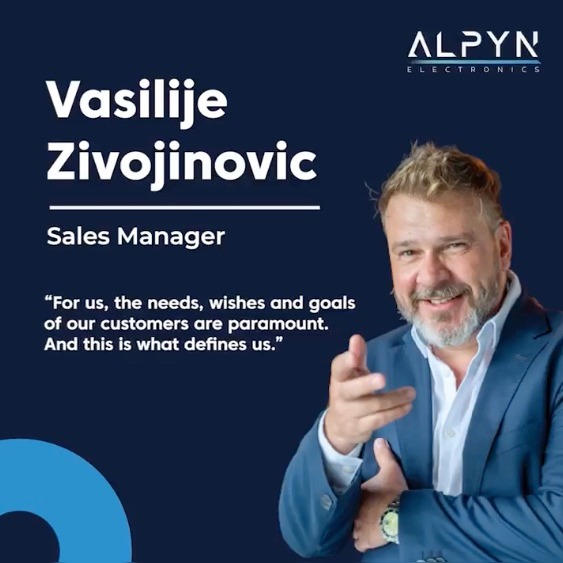 Introducing: Vasili 'Zivo' Zivojinovic - Our friendly Sales Manager