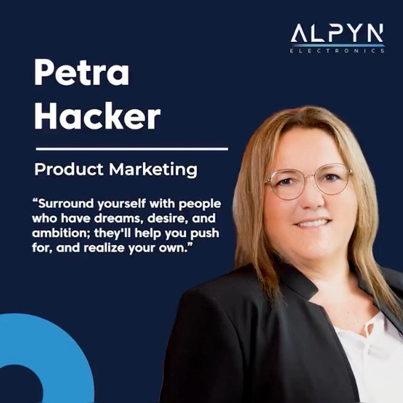 Introduce: Petra Hacker - A valued ALPYNER with many years of experience in the electronics industry